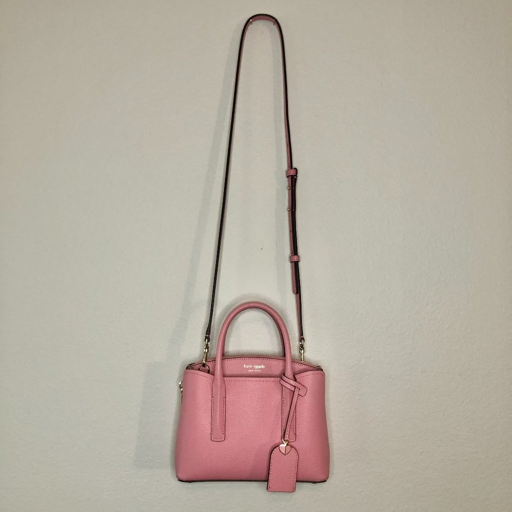 kate spade mini margaux leather satchel